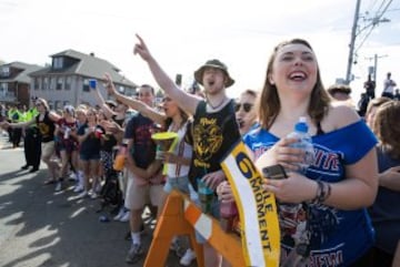 Maratón de besos en Boston