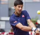 El campeón Djokovic logró escapar de un gran Almagro