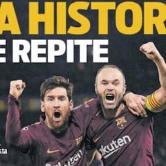 La prensa de Barcelona celebra el 1-1 como un triunfo