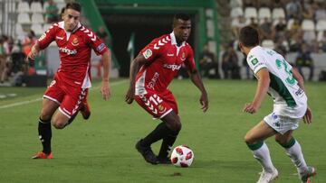 Córdoba 2 - Nàstic 0: resumen, goles y resultado del partido