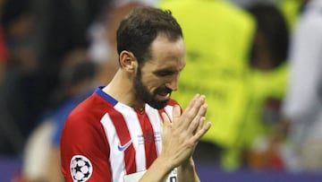 Juanfran tras la tanda de penaltis.