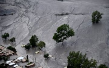 EL alud en Jujuy que obliga a parar el Dakar