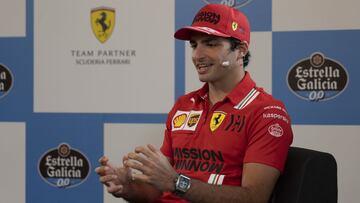 Carlos Sainz (Ferrari). F1 2021. 