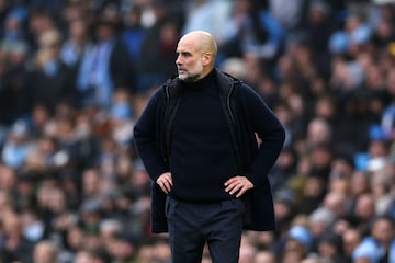 Pep Guardiola sufrió mucho ante el Everton. 