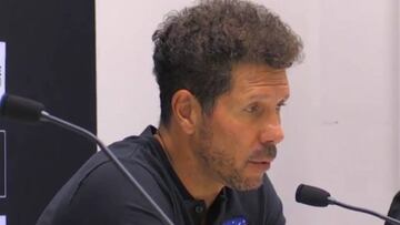 Simeone: "Las ganas de aprender de Joao es su fuerza m¨¢s grande"