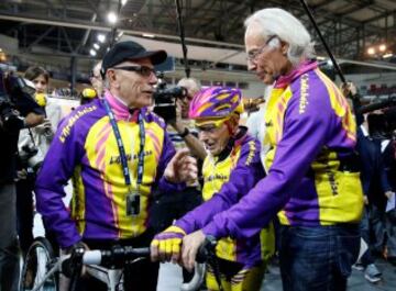 El ciclista francés de 105 años que bate el récord de la hora