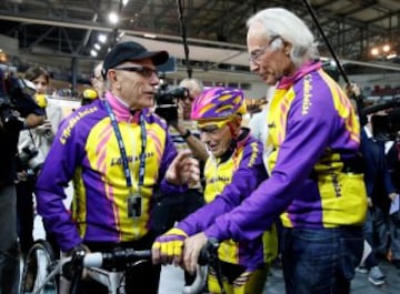 El ciclista franc¨¦s de 105 a?os que bate el r¨¦cord de la hora