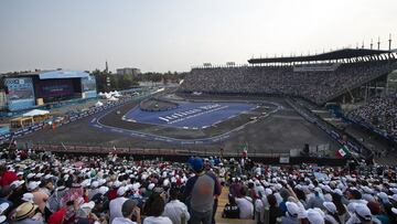 El Autódrimo Hermanos Rodríguez en el Gran Premio de México en el 2020