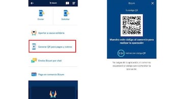 ¿Cómo generar un código QR con la app del banco para cobrar la Lotería de Navidad?