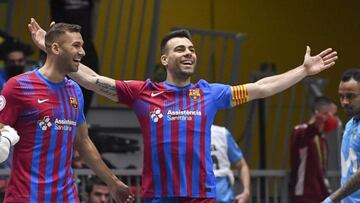 Resumen y resultado del Bar?a 6-4 Movistar Inter: Copa de Espa?a de f¨²tbol sala