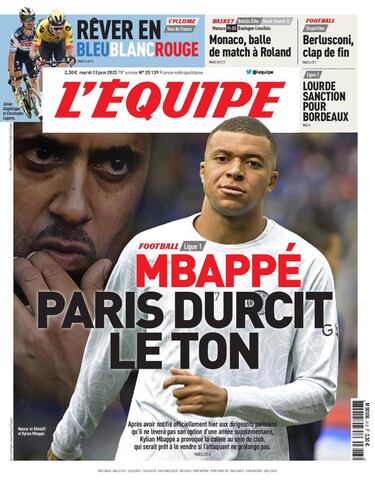 Terremoto Mbappé en París