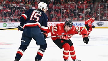 The United States defeated Canada in the round-robin in Montreal but history suggests another win in Boston is unlikely.