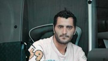 <b>FELIZ PAPÁ. </b>El punta intentará dedicar a su nuevo retoño, el pequeño Dani, y a su famosa pareja (Nuria Bermúdez) un golito ante el Murcia de Alcaraz.