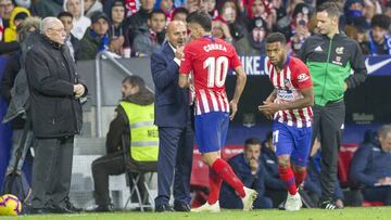 En el Atl&eacute;tico-Real Sociedad entr&oacute; Lemar por Correa