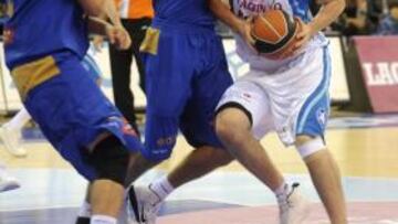 <b>NOTABLE. </b>Tskitishvili fue el máximo anotador del Lagun Aro.