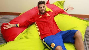 Dani Ceballos, posando para AS.