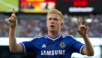 De Bruyne, jugador del Chelsea, estaría siendo seguido por el Atlético.