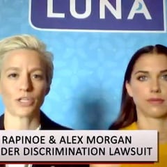 Alex Morgan: "Queremos que las próximas generaciones ganen lo mismo que los hombres"