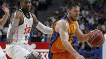 Marcus Slaughter durante un encuentro contra el Valencia.