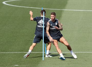 El Madrid prepara su estreno liguero ante el Getafe