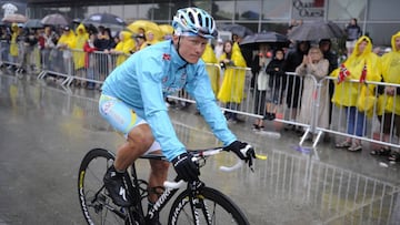 Vinokourov, exciclista del Astana.