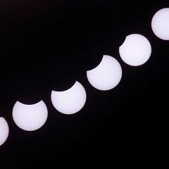 El eclipse solar parcial alrededor del mundo