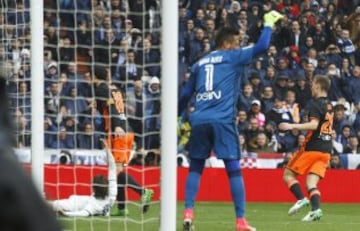 Penalti a Modric que tiró Cristiano Ronaldo y paró Diego Alves.