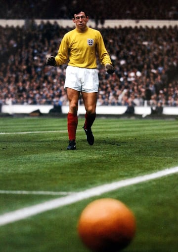 Portero inglés que se coronó como Campeón del Mundo ante su gente en 1966.