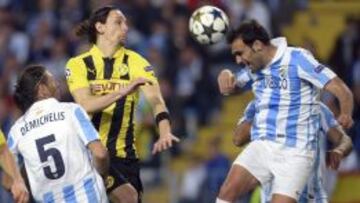 El M¨¢laga, rumbo a Dortmund: "Esta es una oportunidad ¨²nica"