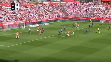 La genialidad de Miguel Gutiérrez contra el Athletic: cómo meter un gol sin tocar el balón