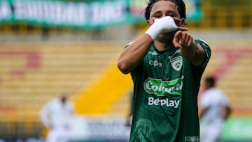 Bogotá. Agosto 16 de 2025. Club Deportivo La Equidad enfrenta a Club Llaneros FC, por encuentro válido de la Liga BetPlay II 2025 de la fecha 7, en el estadio Metropolitano de Techo. (Colprensa - Catalina Olaya)