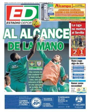 Portadas de la prensa mundial