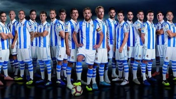 Póster de la Real Sociedad, temporada 2018/2019.