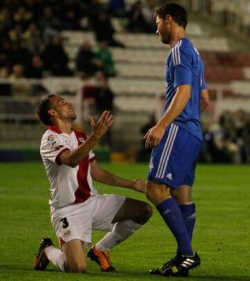 Nacho con Xabi Alonso.