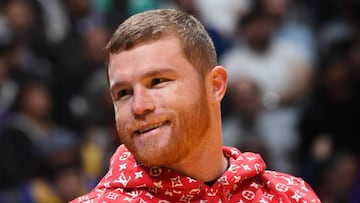 Canelo &Aacute;lvarez fue el invitado de lujo del Lakers vs Clippers