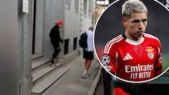 Prestianni insultado a la salida del hotel de concentración