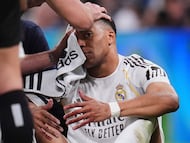 Real Madrid were without Mbappé for training ahead of their second leg against Bayern Munich.