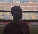 La reacción viral de Dest al ver por primera vez el Camp Nou