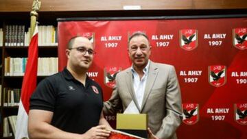 Dani Gordo en su presentación,