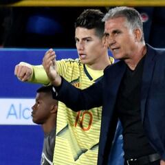 Queiroz: "Nunca ha sido posible contar con James al 100%"