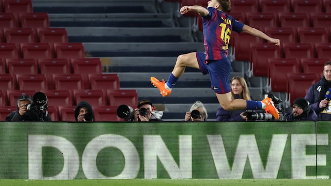 Fermín, azulgrana mejor que blue