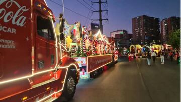 Revelan las fechas de la Caravana navideña de Coca-Cola en Chile: recorrido, comunas, horarios...
