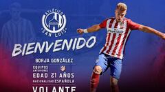 Canterano del Atlético de Madrid llega para reforzar a San Luis