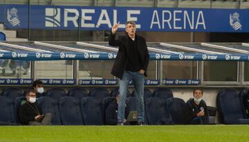 Imanol Alguacil entrenador de la Real Sociedad
