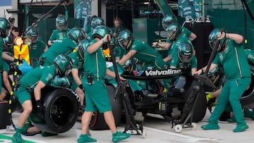 Fernando Alonso (Aston Martin AMR25). F1 2025.