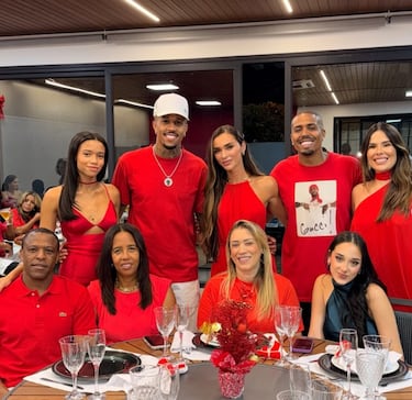 Así pasan la Navidad los deportistas y famosos