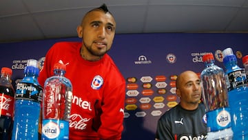 Jorge Sampaoli revela por qué perdonó a Arturo Vidal tras el choque en el Ferrari