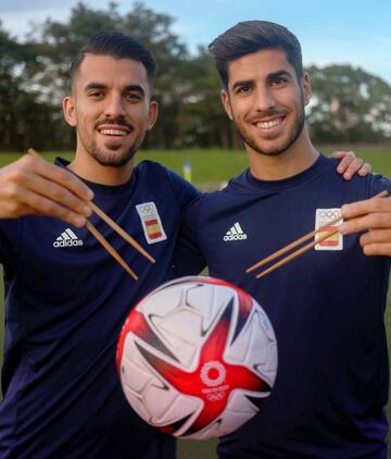 Ceballos y Asensio posan para AS.