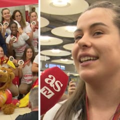 Ainhoa Hernández: "La árbitra está en el fondo, no me ve si estoy dentro"