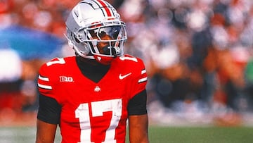 Carnell Tate, el siguiente eslabón dorado de Ohio State rumbo al NFL Draft